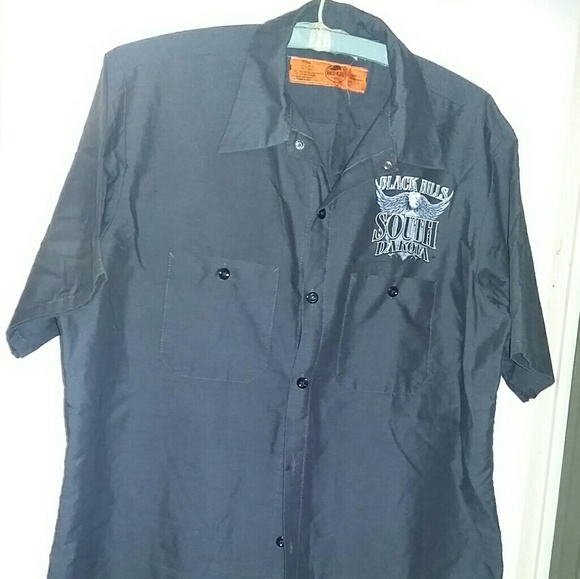 HARLEY DAVIDSON SHIRT Black Hills Mount Rushmore r - Picture 6 of 6